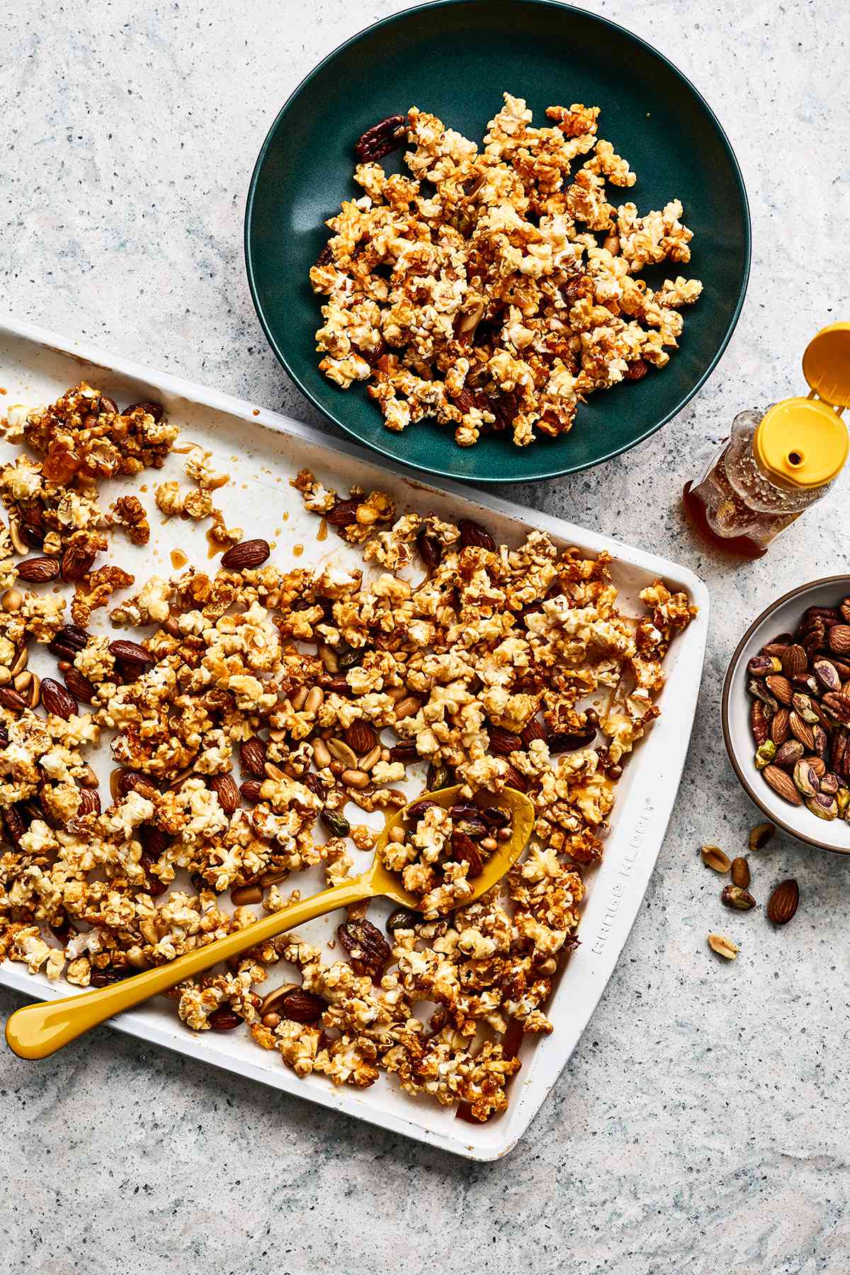 Honey Nut Popcorn Recipe